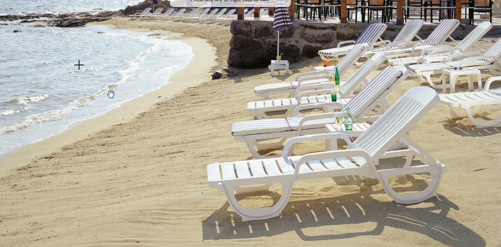 Ghế hồ bơi, ghế tắm nắng, ghế bãi biển Sunset nhựa chuyên dụng có trọng lượng nhẹ, chế tạo hoàn toàn từ nhựa chuyên dụng